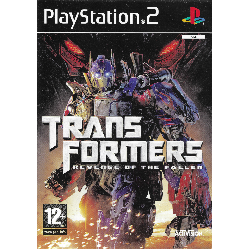 TRANSFORMERS REVENGE OF THE FALLEN PS2