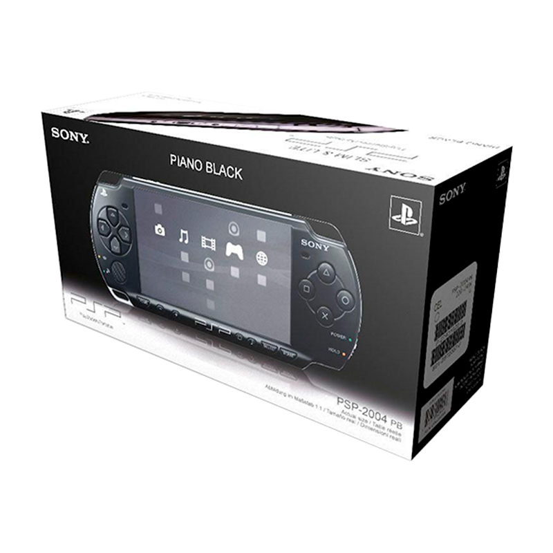 CONSOLA PSP 2004 (BLACK PIANO) (COMPLETA)