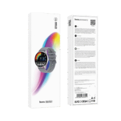 HOCO Y15 AMOLED SMART SPORTS WATCH (PRATEADO)