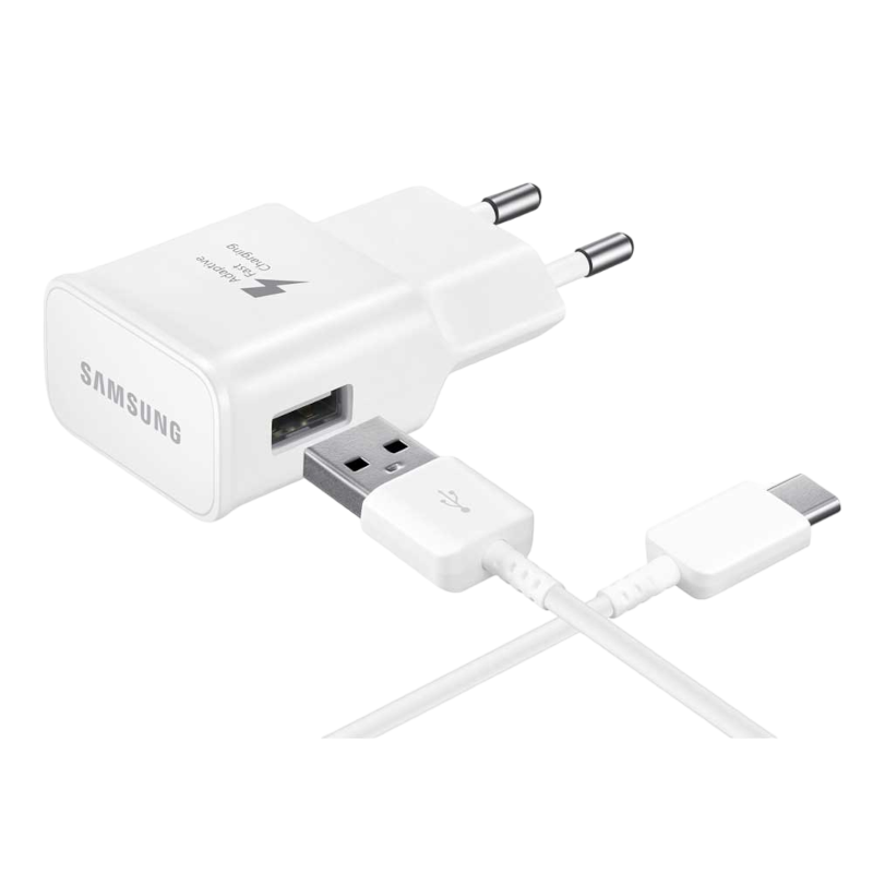 SAMSUNG TRAVEL ADAPTER FAST CHARGER 15W USB TO USB-C (BRANCO) - Image 2