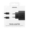 SAMSUNG TRAVEL ADAPTER SUPER FAST CHARGER ADAPTER TYPE C 45W 5A PRETO FC
