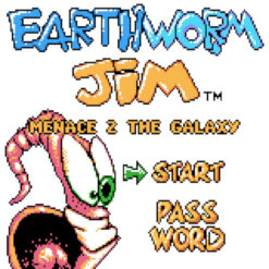 EARTHWORM JIM MENACE 2 THE GALAXY GBC IG3