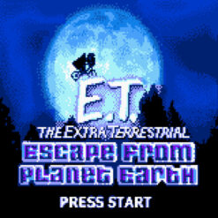 E.T. THE EXTRA TERRESTRIAL ESPCAPE FROM PLANET EARTH GBC IG3