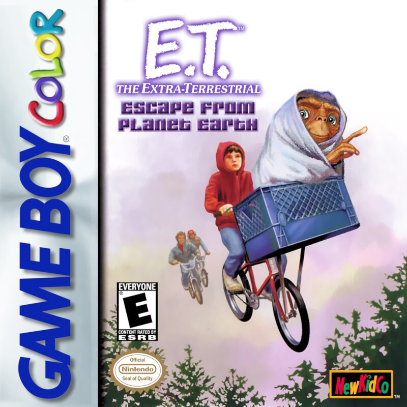ET THE EXTRA-TERRESTRIAL ESCAPE FROM PLANET EARTH GBC