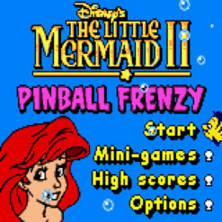 DISNEYS THE LITTLE MERMAID II PINBALL FRENZY GBC IG3