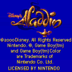 DISNEYS ALADDIN GBC IG3