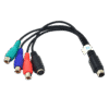 CABO CONVERTOR S VIDEO PARA RCA PC DVD HDTV FC