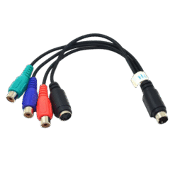CABO CONVERTOR S-VIDEO PARA RCA PC/DVD/HDTV