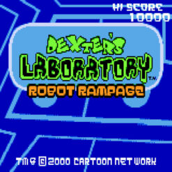 DEXTERS LABORATORY ROBOT RAMPAGE GBC IG3