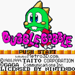 CLASSIC BUBBLE BOBBLE GBC IG3
