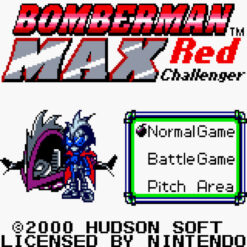BOMBERMAN MAX RED CHALLENGER GBC IG3