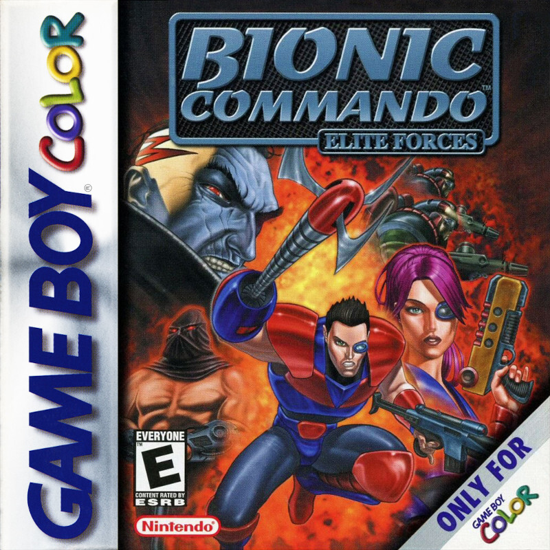 BIONIC COMMANDO ELITE FORCES GBC