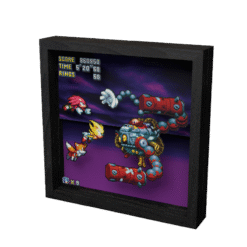 PIXEL FRAMES SONIC MANIA HEROES V.S DR. EGGMAN IG1