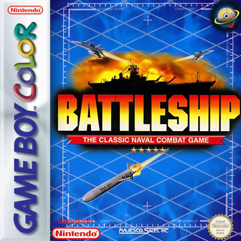 BATTLESHIP THE CLASSIC NAVAL COMBAT GAME GBC