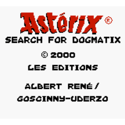 ASTERIX SEARCH FOR DOGMATIX GBC IG1