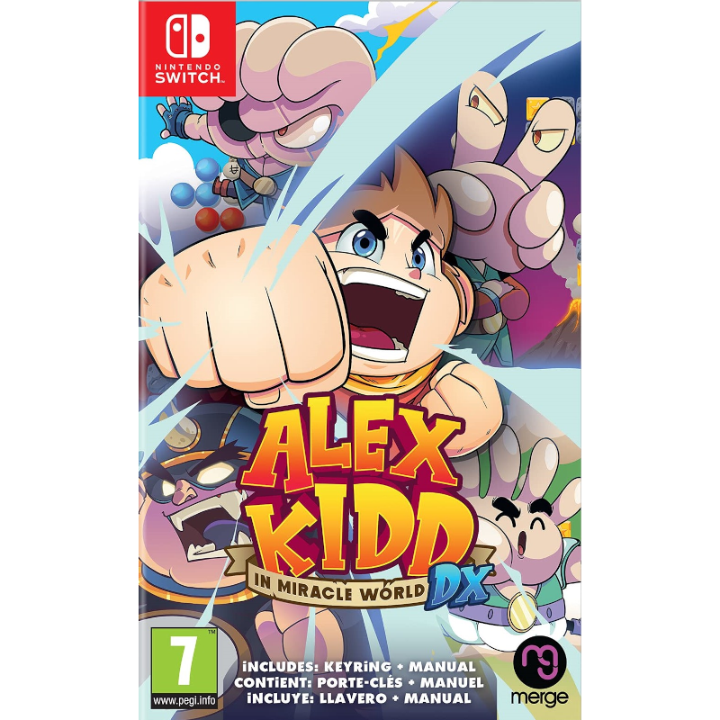 ALEX KIDD IN MIRACLE WORLD DX NSW