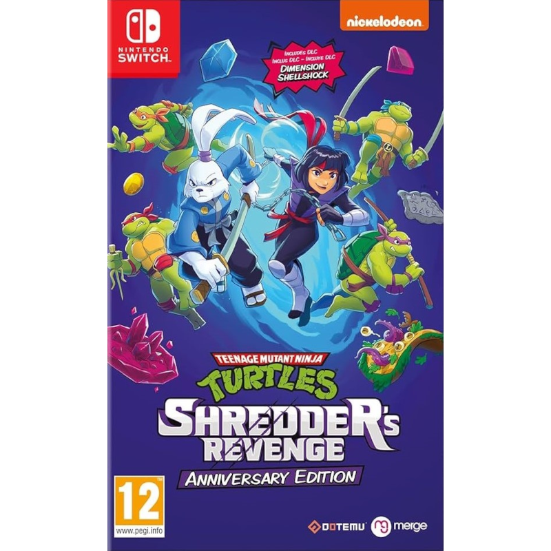 TEENAGE MUTANT NINJA TURTLES SHREDDERS REVENGE-ANNIVERSARY EDITION NSW