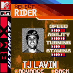 MTV SPORTS T.J. LAVINS ULTIMATE BMX GBC IG2
