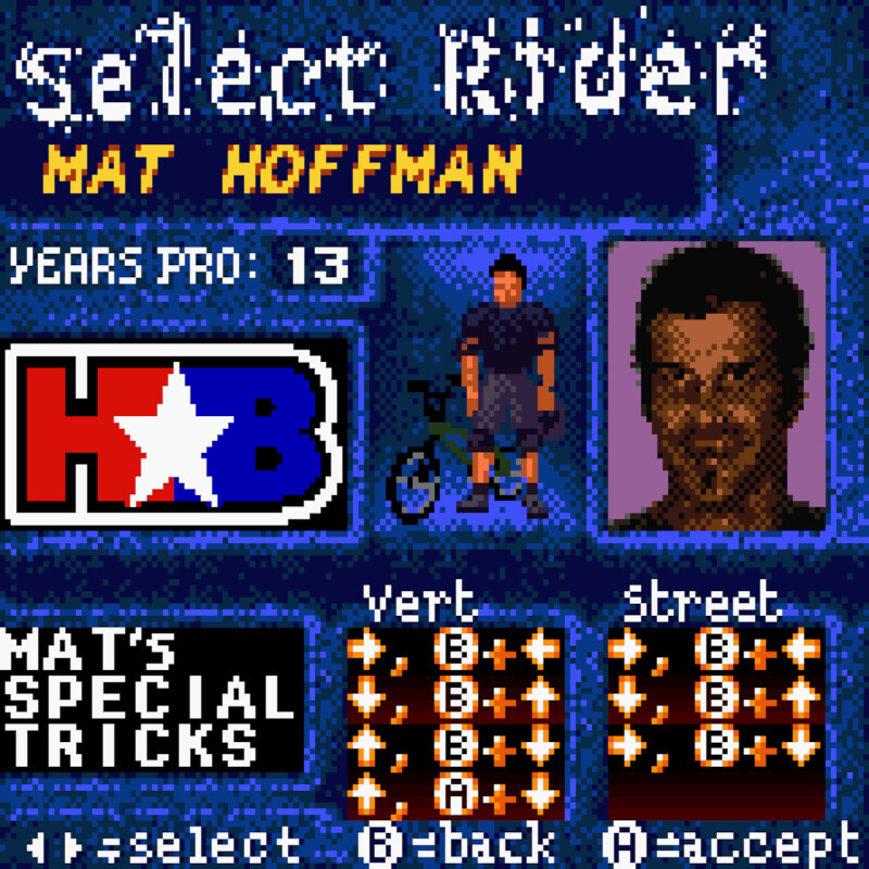 MAT HOFFMANS PRO BMX GBC - Image 3