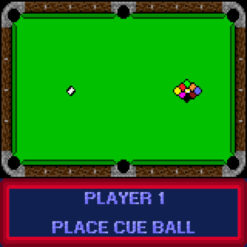 JIMMY WHITES CUE BALL GBC IG1