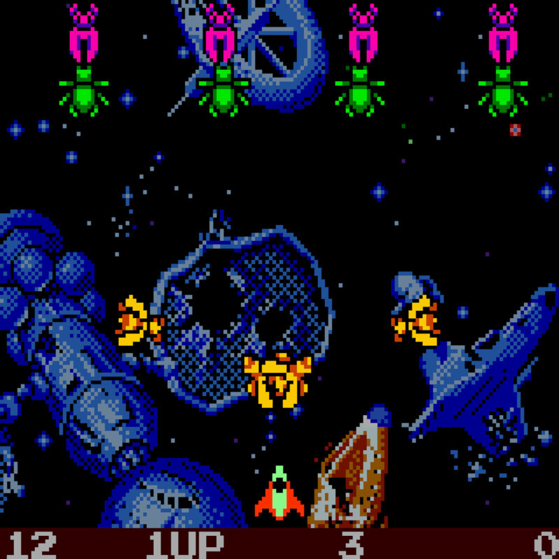 GALAGA DESTINATION EARTH GBC - Image 3