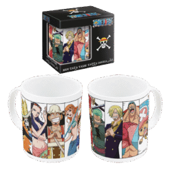 CANECA ONE PIECE PERSONAGENS BRANCA