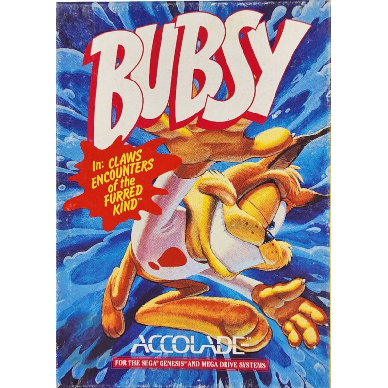 BUBSY IN CLAWS ENCOUNTERS OF THE FURRED KIND MD (SEMI-NOVO)