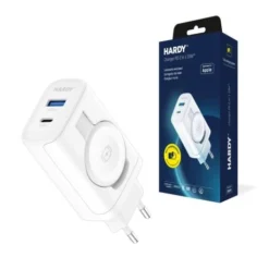 3MK HARDY CARREGADOR PD 2 EM 1 33W (BRANCO)