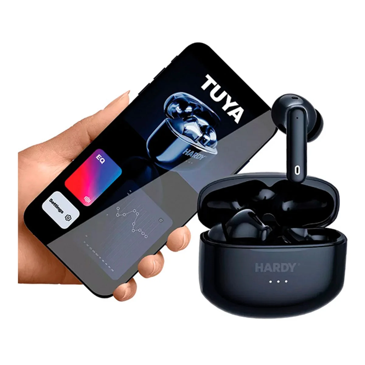 3MK HARDY LIFEPODS PRO (PRETO) - Image 2