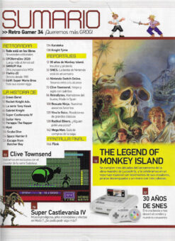 RETRO GAMER INDICE 34