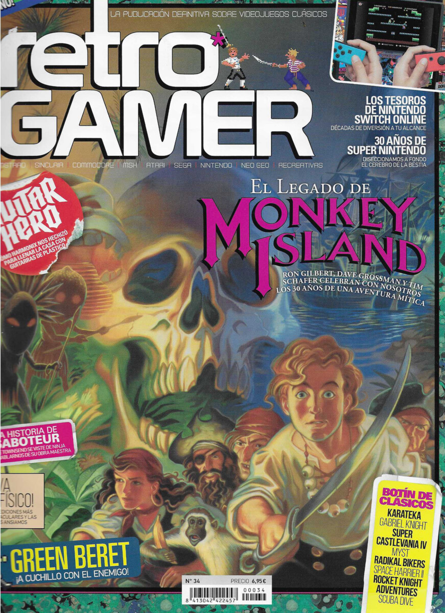 REVISTA RETRO GAMER N34