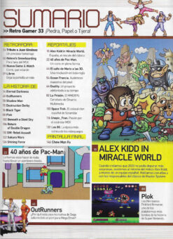 RETRO GAMER INDICE 33