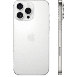 IPHONE 16 PRO MAX BRANCO LADO
