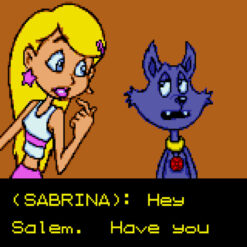 SABRINA THE ANIMATED SERIES SPOOKED GBC IG3