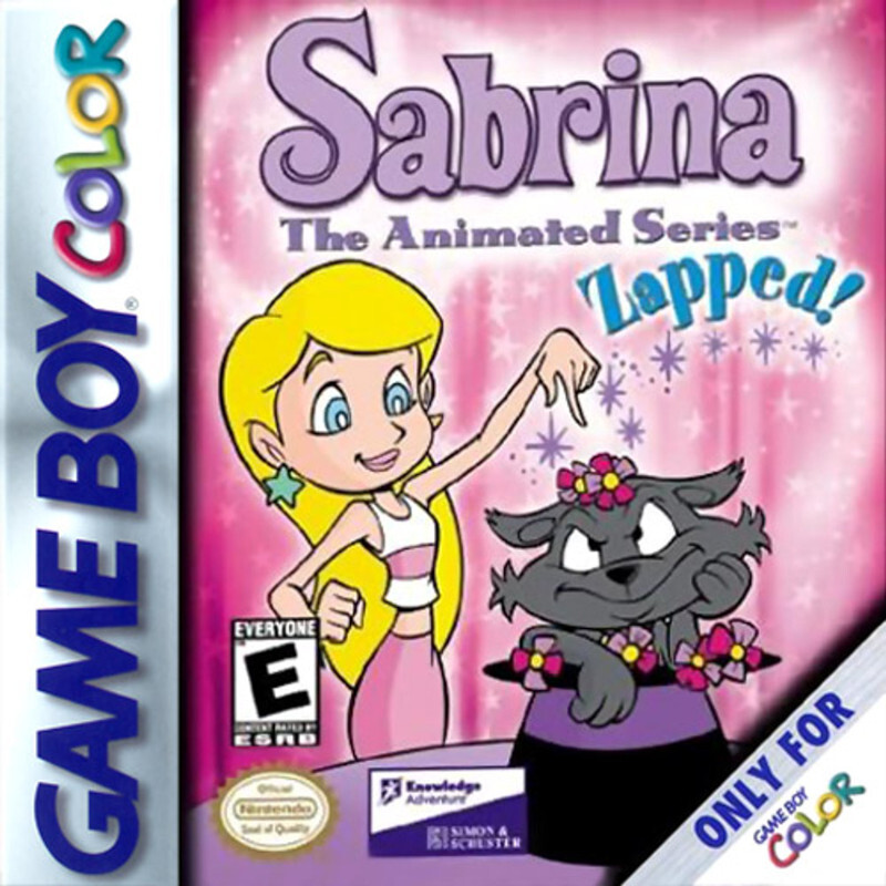 SABRINA THE ANIMATED SERIES ZAPPED GBC