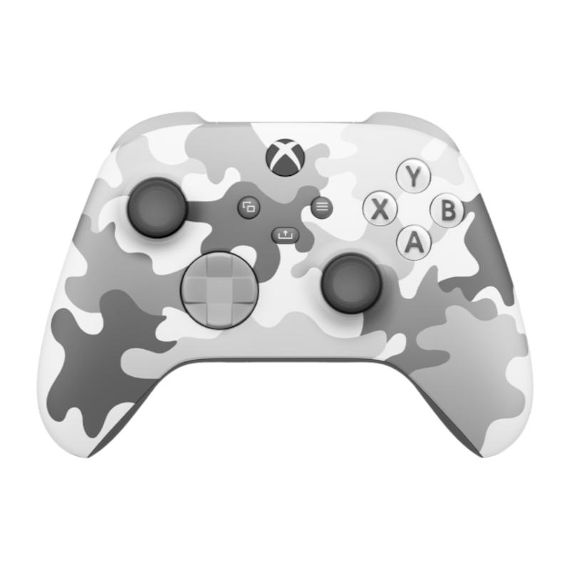 MICROSOFT COMANDO S/FIOS ARCTIC CAMO XBOX ONE / SERIES X/S / PC (NOVO)