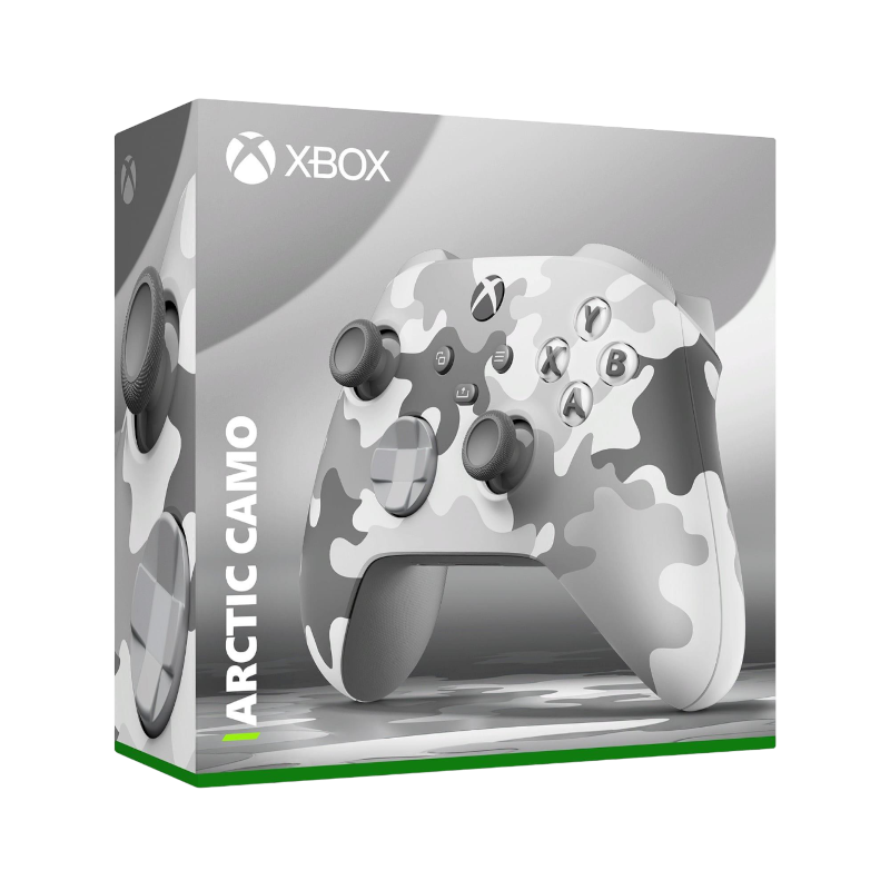 MICROSOFT COMANDO S/FIOS ARCTIC CAMO XBOX ONE / SERIES X/S / PC (NOVO) - Image 3