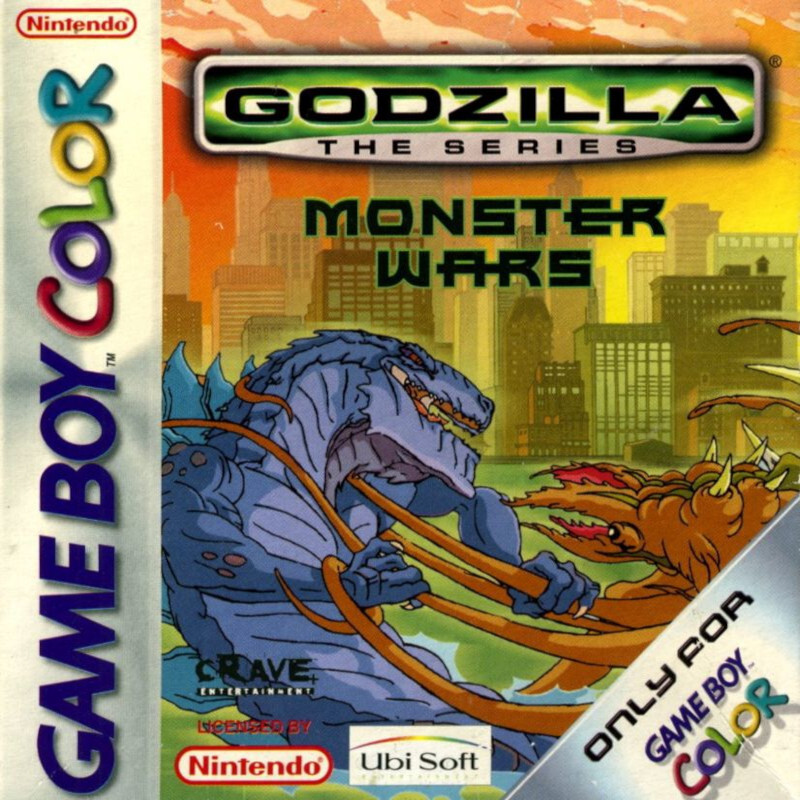GODZILLA THE SERIES MONSTER WARS GBC