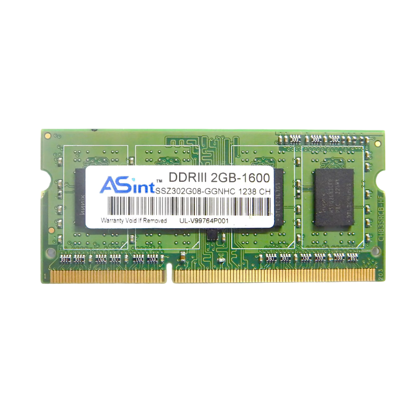 ASINT DDR3 2GB 1600MHZ (SEMI-NOVO)
