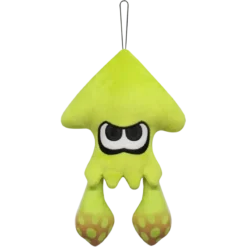 PELUCHE SPLATOON 16 INKLING SQUID 23CM (NEON YELLOW)