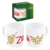 CANECA THE LEGEND OF ZELDA 2 LOGOS (BRANCA)