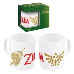 CANECA THE LEGEND OF ZELDA 2 LOGOS (BRANCA)