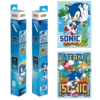 POSTERS EM CAIXA DO SONIC HEDGEHOG (SONIC E EQUIPA)
