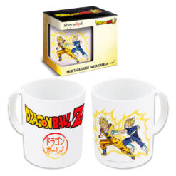 CANECA SUPER DRAGON BALL (LUTA) BRANCA
