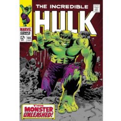 QUADRO TELA INCREDIBLE HULK (MONSTER UNLEASHED) 30CMX40CM