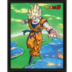 QUADRO LENTICULAR DRAGON BALL Z (SUPER SAIYAN TRANSFORMATION)