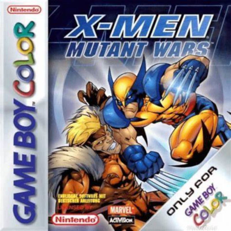 X-MEN MUTANT WARS GBC