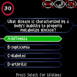 WHO WANT TO BE A MILLIONAIRE 2ND EDITION GBC IG1