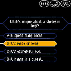 WHO WANT TO BE A MILLIONAIRE 2ND EDITION GBC IG2