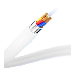 3MK HYPER CABLE TYPE C PARA TYPE C 100W 5A 2MTS BRANCO 2